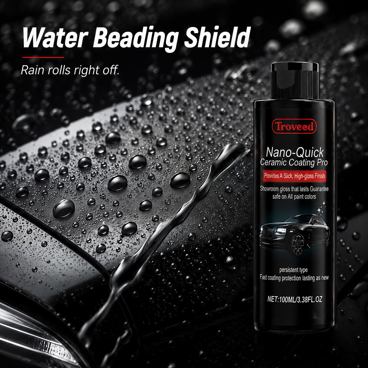 Last Day Buy 1 Get 1 Free Nano Instant Ceramic Coating Professional Edition - Premium Car Care - Instantly delivers a mirror-like shine and protects the paintwork