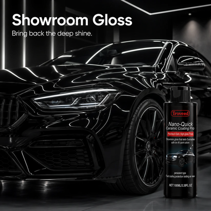 Last Day Buy 1 Get 1 Free Nano Instant Ceramic Coating Professional Edition - Premium Car Care - Instantly delivers a mirror-like shine and protects the paintwork