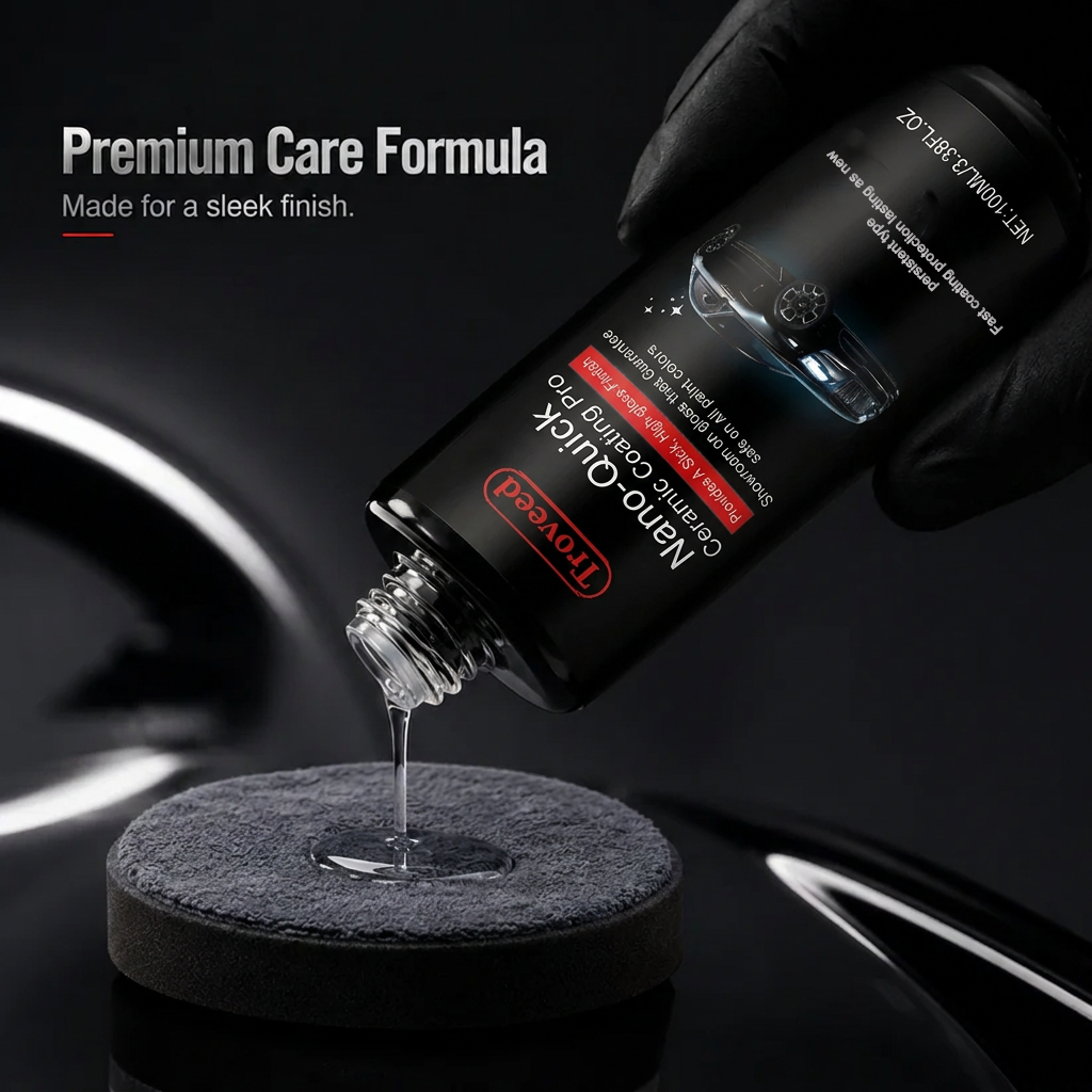 Last Day Buy 1 Get 1 Free Nano Instant Ceramic Coating Professional Edition - Premium Car Care - Instantly delivers a mirror-like shine and protects the paintwork